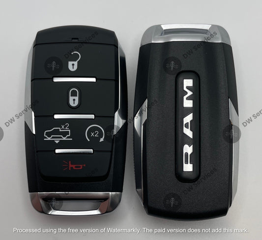 NEW! Dodge RAM 1500 5-button SMART KEY PROXIMITY REMOTE FOB OHT-4882056 Air Sus