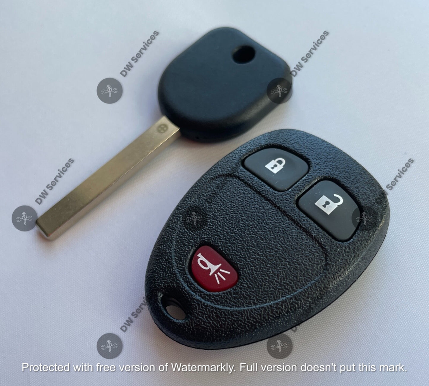 NEW! Chevrolet keyless entry remote FOB OUC60270 & Transponder KEY 46 Circle + 8