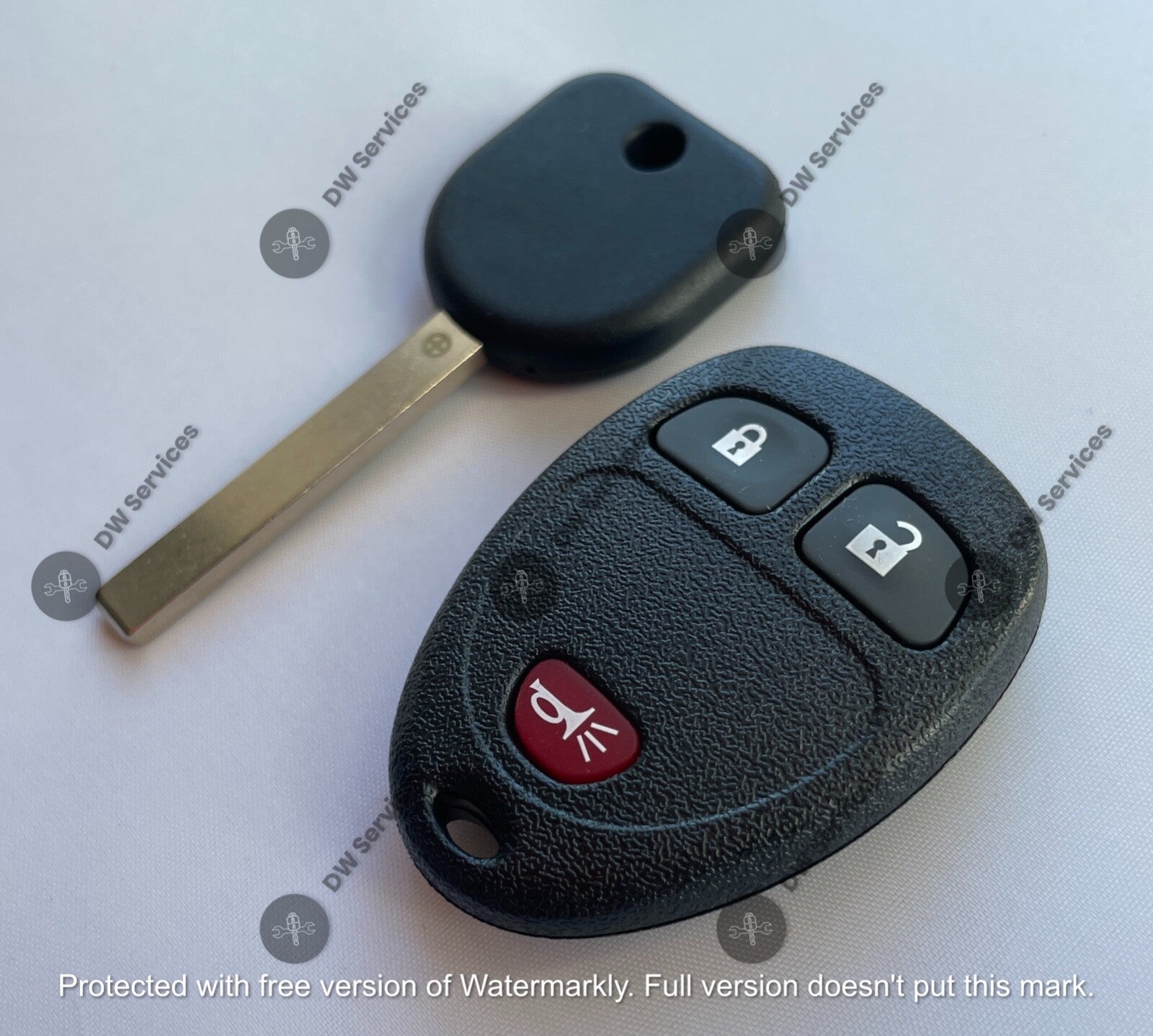 NEW! Chevrolet keyless entry remote FOB OUC60270 & Transponder KEY 46 Circle + 8