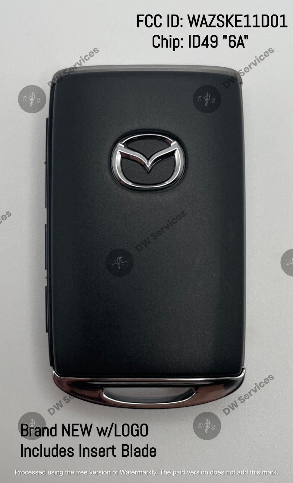 NEW! OEM GENUINE Mazda 3 / Miata MX-5 Proximity remote SMART key Fob WAZSKE11D01