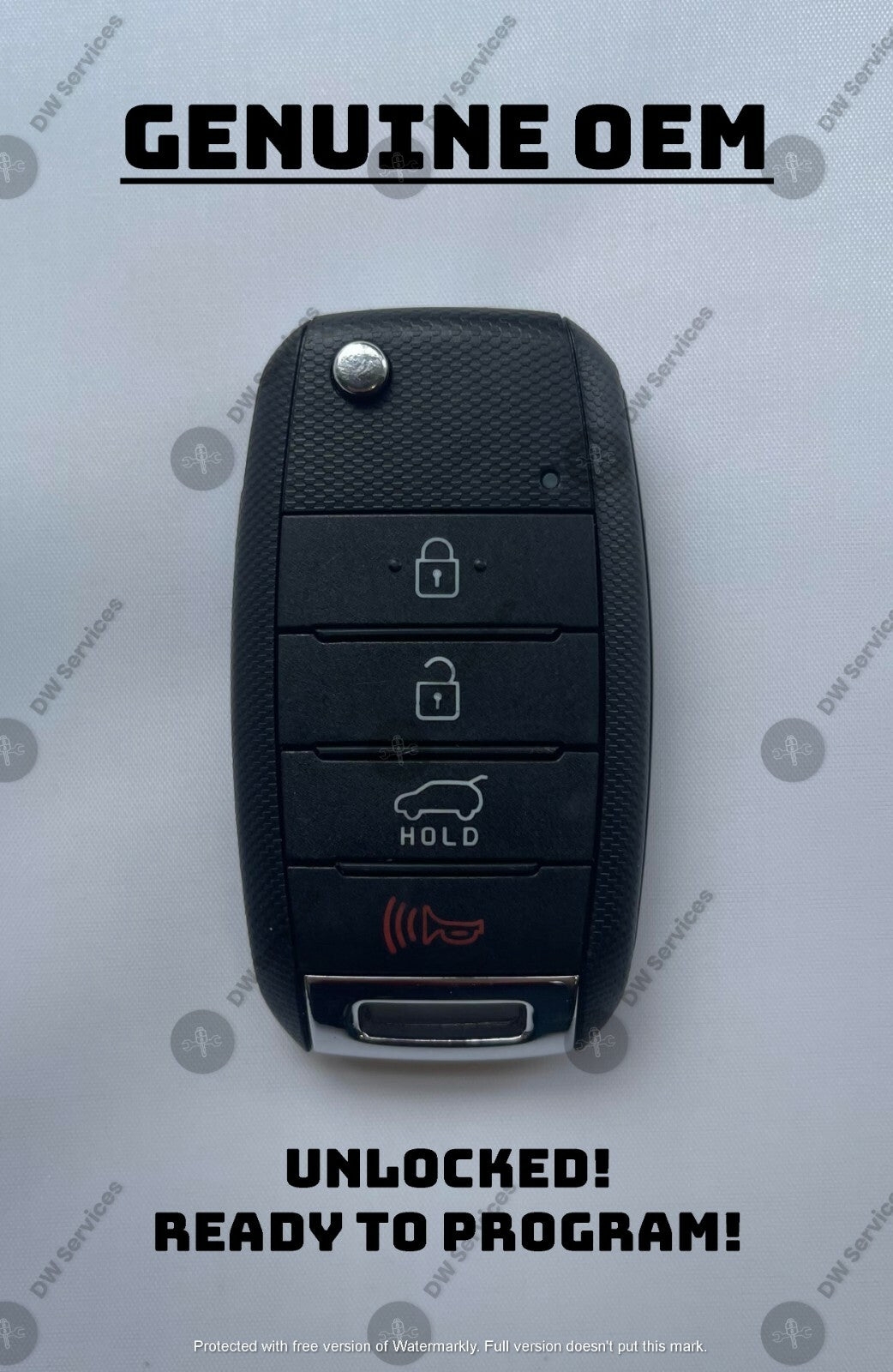OEM GENUINE 2014-2016 KIA SPORTAGE 4 button keyless Remote Fob NYODD4TX1306-TFL