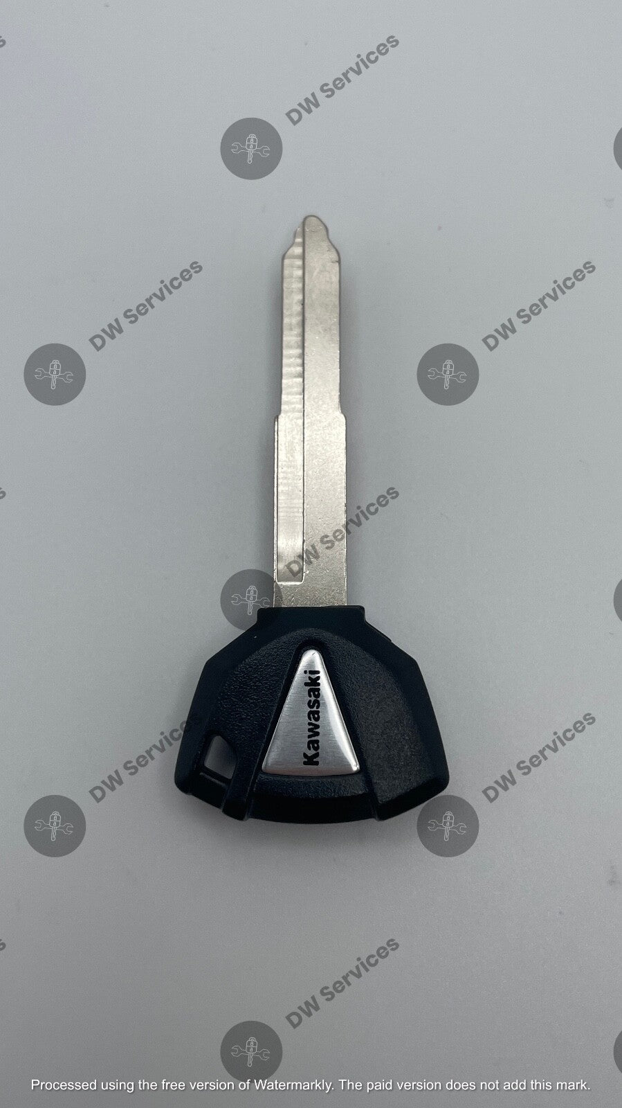 NEW! KAWASAKI Motorcycle Key Blank! NINJA Versys Vulcan Z 2010-2023 Black Color