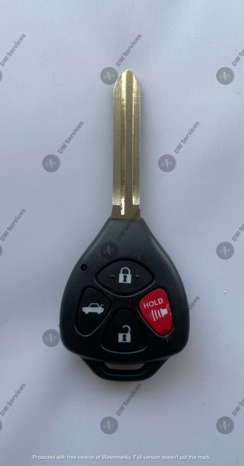 NEW! Toyota 4 button remote head key fob GQ4-29T 4D67 CHIP Avalon Corolla