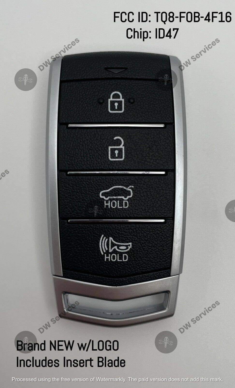 NEW OEM GENUINE Genesis G90 G70 Smart remote key FOB TQ8-FOB-4F16 95440-G9000