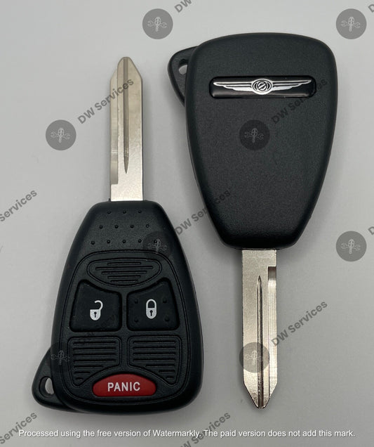 NEW! Chrysler 200/300/Aspen/PT Cruiser/Sebring remote head key FOB OHT692427AA