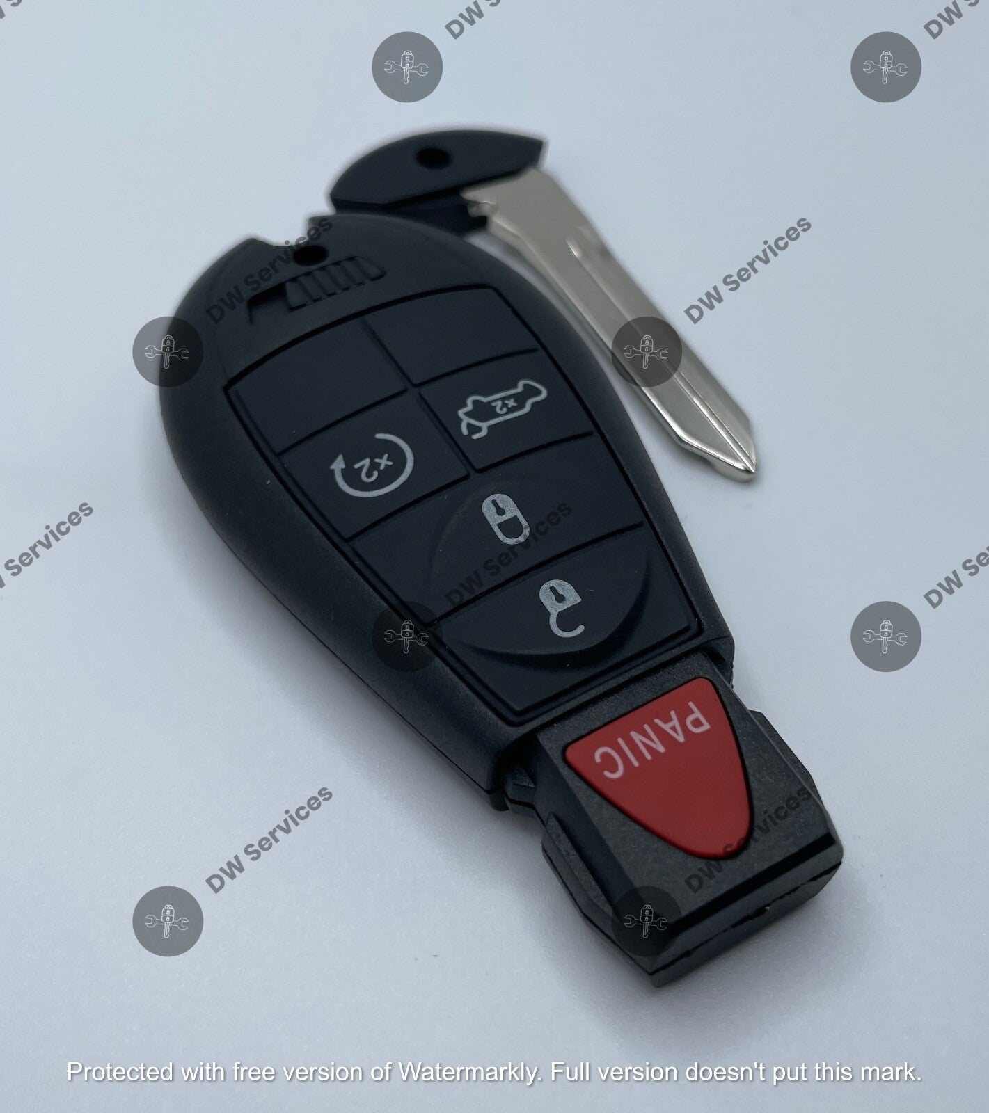 NEW! Jeep Cherokee 5-button keyless entry remote FOB FOBIK GQ4-53T 4A Chip