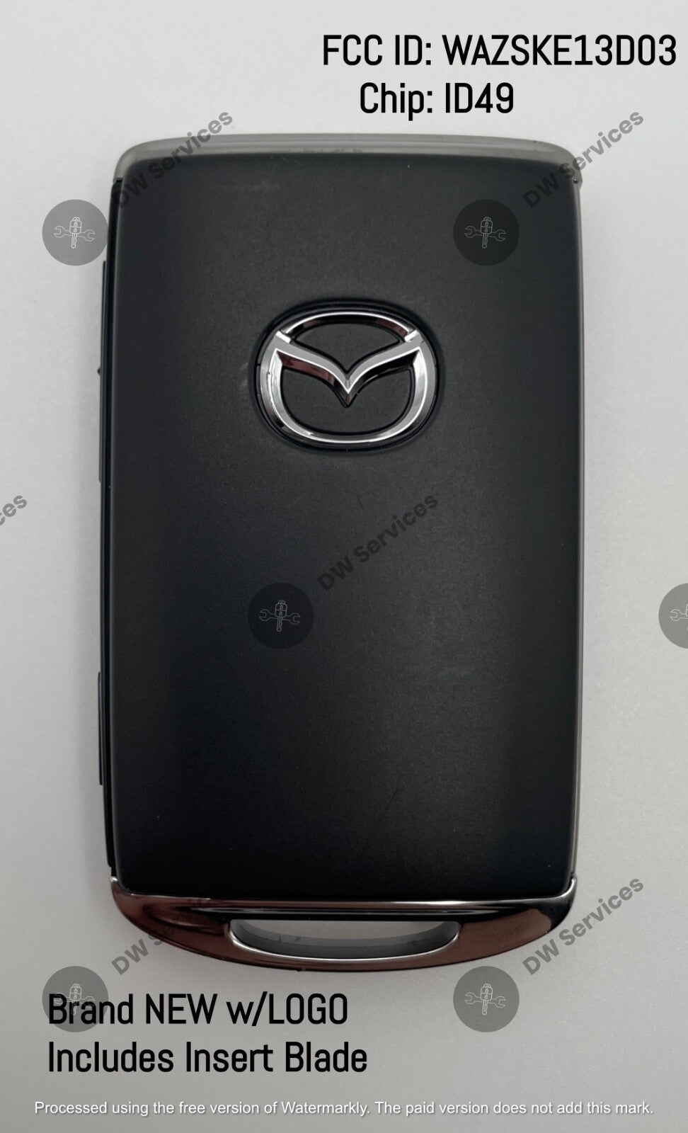 NEW! OEM GENUINE Mazda CX-3 / CX-5 / CX-9 Prox remote SMART key Fob WAZSKE13D03
