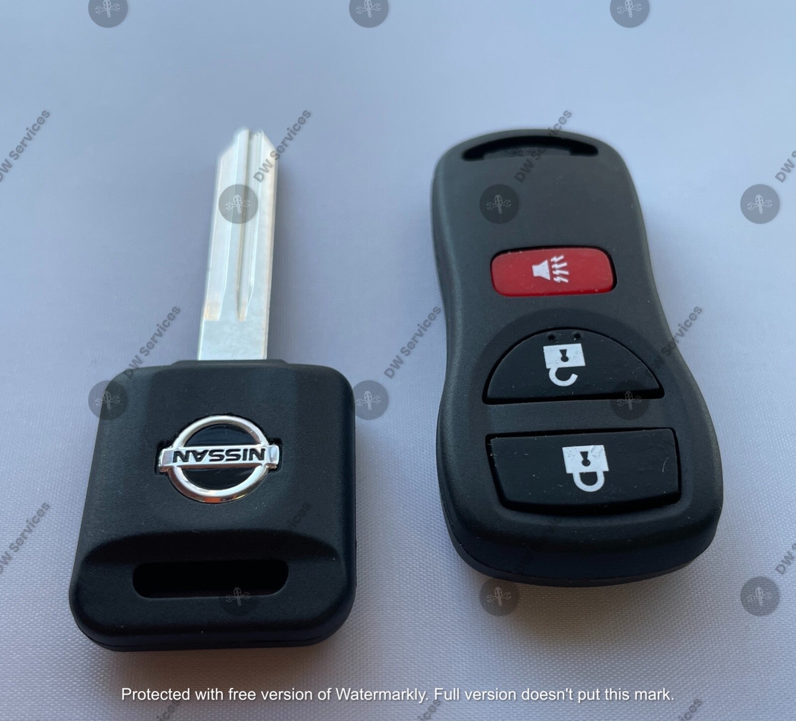 NEW! Nissan keyless entry remote FOB KBRASTU15  & Transponder Chip KEY ID46 3btn