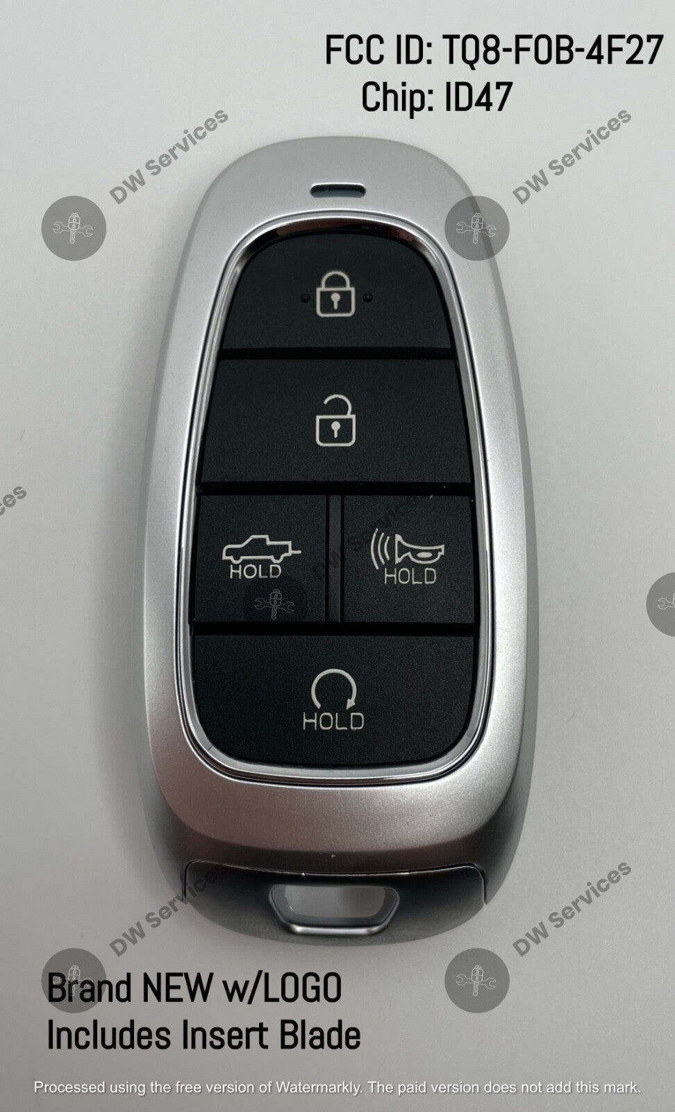NEW OEM Hyundai SANTA CRUZ 20-22 Smart Proxy remote key TQ8-FOB-4F27 95440-K5002