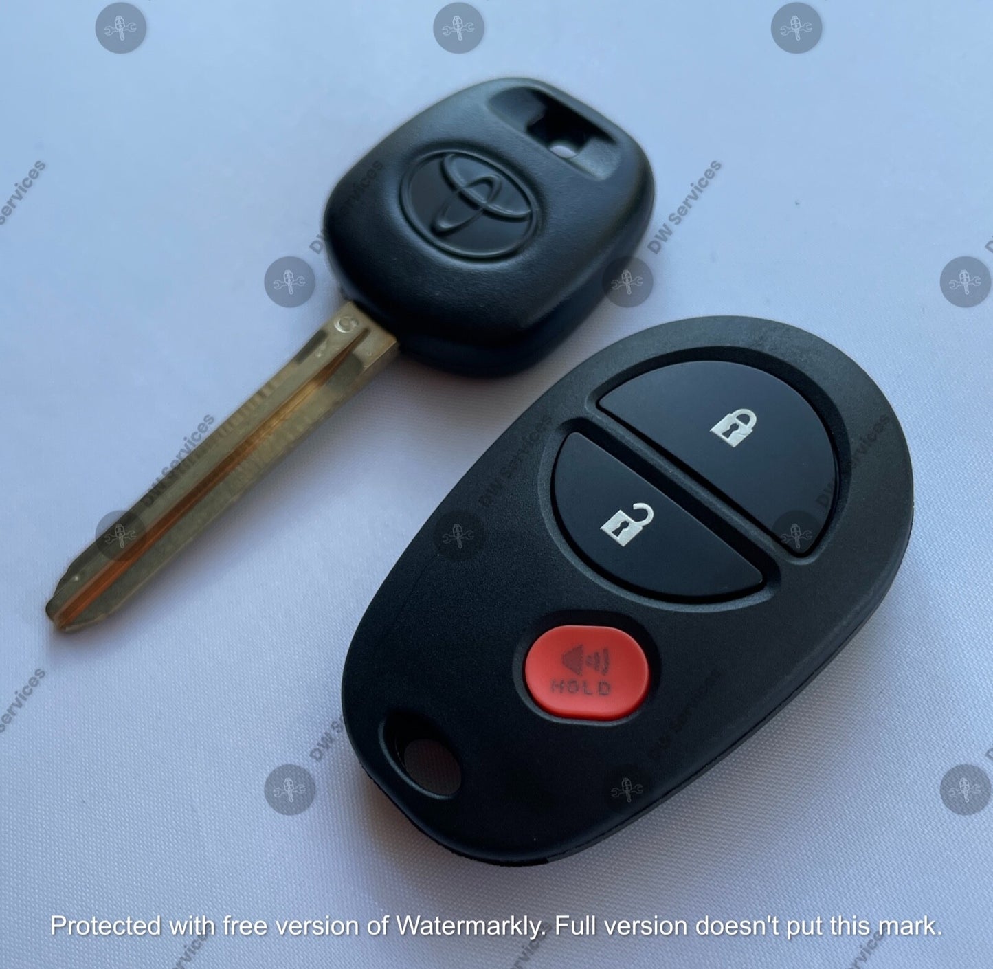NEW! Toyota keyless entry remote FOB GQ43VT20T & Transponder KEY 'G' Chip