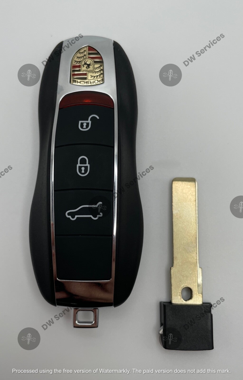NEW! Porsche Keyless entry SMART PROX key remote fob KR55WK50138 / 7PP959753 BQ