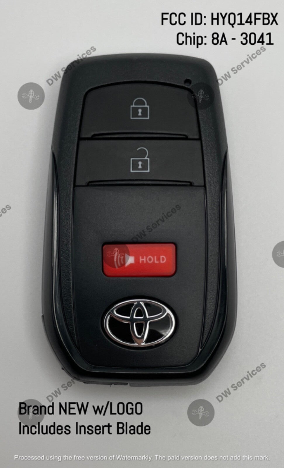 NEW! Toyota Sequoia Tacoma Prius PROXIMITY remote SMART key FOB HYQ14FBX / 3041