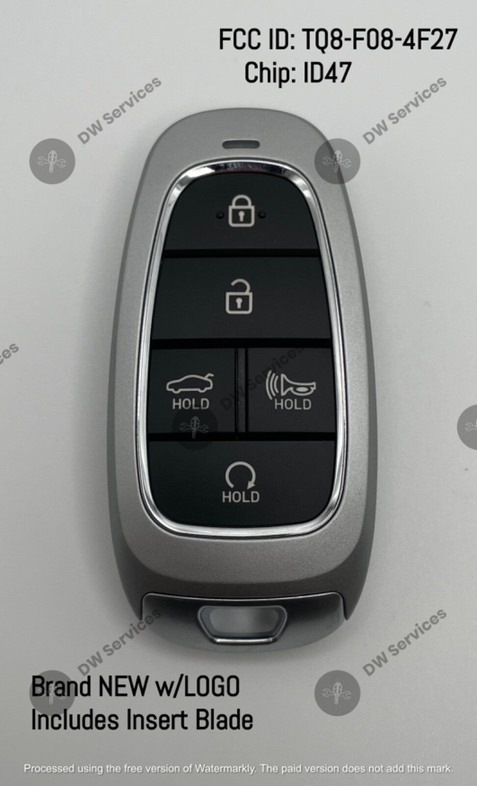 NEW! OEM Hyundai Sonata 19-23 Smart Prox remote key FOB TQ8-F08-4F27 95440-L1060