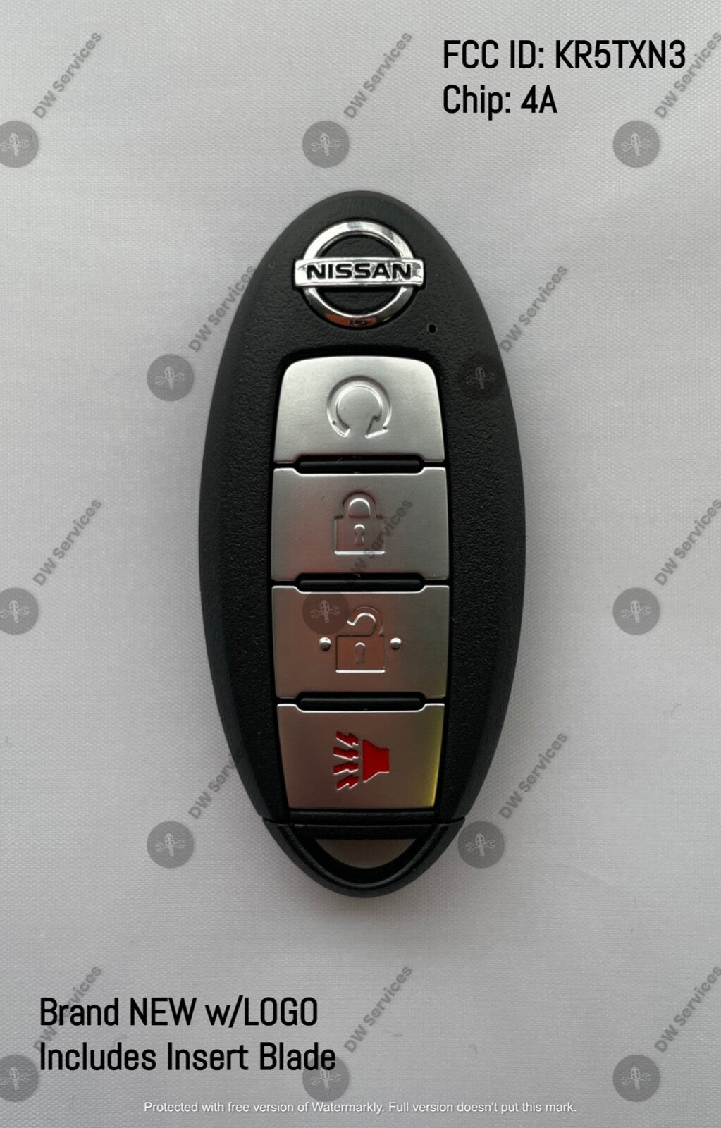 NEW! Nissan KICKS / ROGUE Proximity remote SMART key Fob KR5TXN3 S180144503
