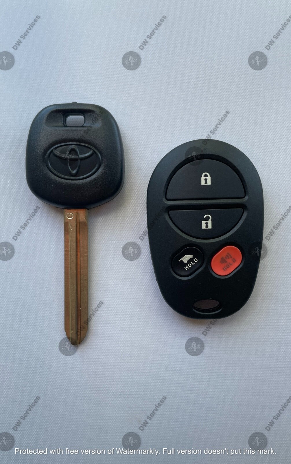 NEW! Toyota SEGUOIA keyless entry remote FOB GQ43VT20T & Transponder KEY 'G'Chip