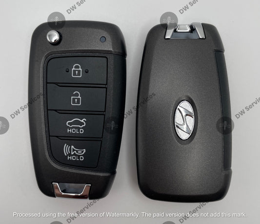 NEW! OEM GENUINE Hyundai Accent Flip key remote fob NYOSYEC4TX1707 / 95430-J0700