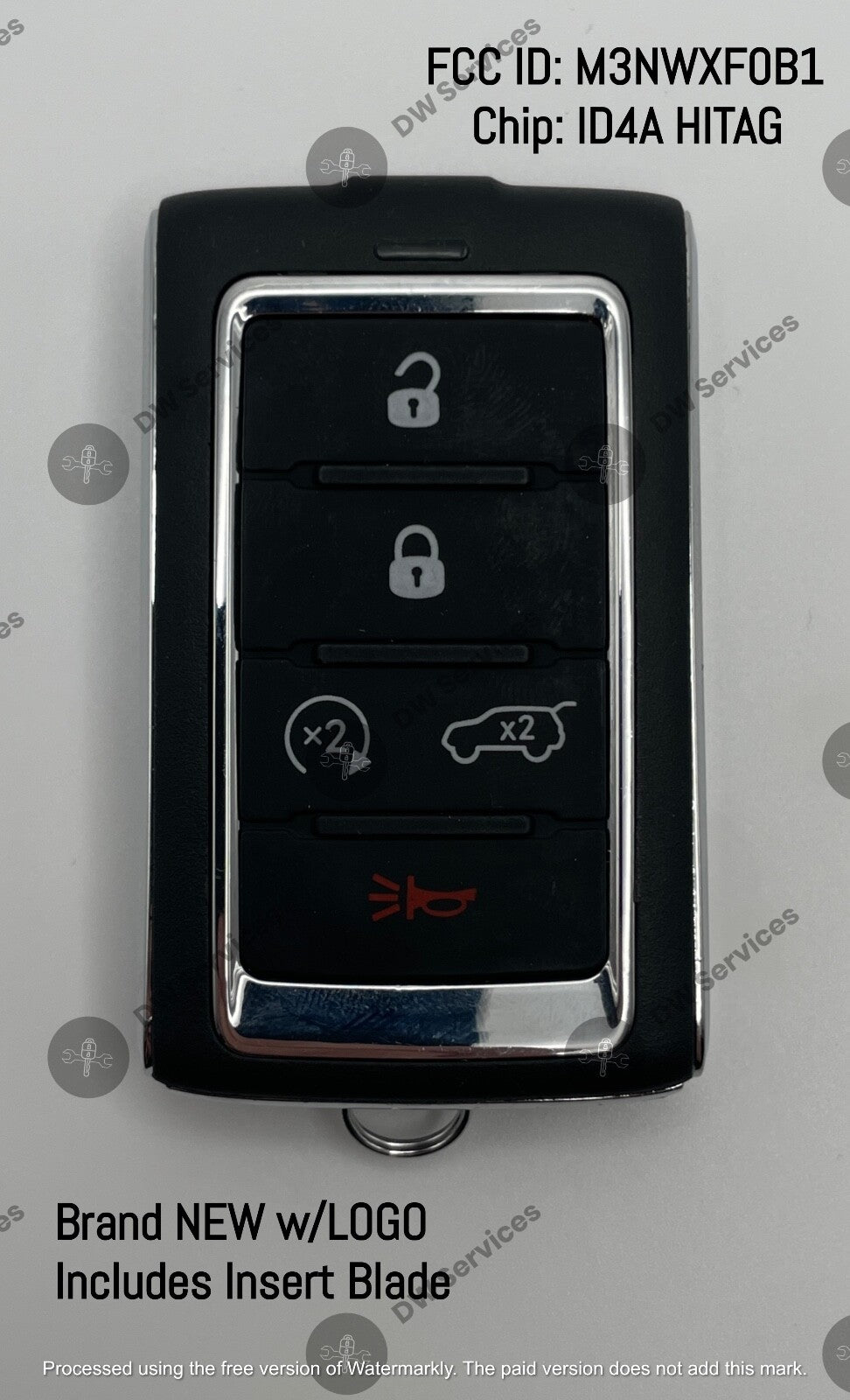 NEW! Jeep Grand Wagoneer / Cherokee SMART Proximity Remote key Fob M3NWXF0B1