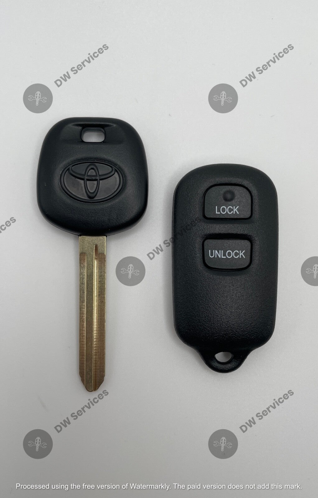 NEW! Toyota keyless entry remote FOB BAB237131-056 & Transponder KEY 4C RS3200