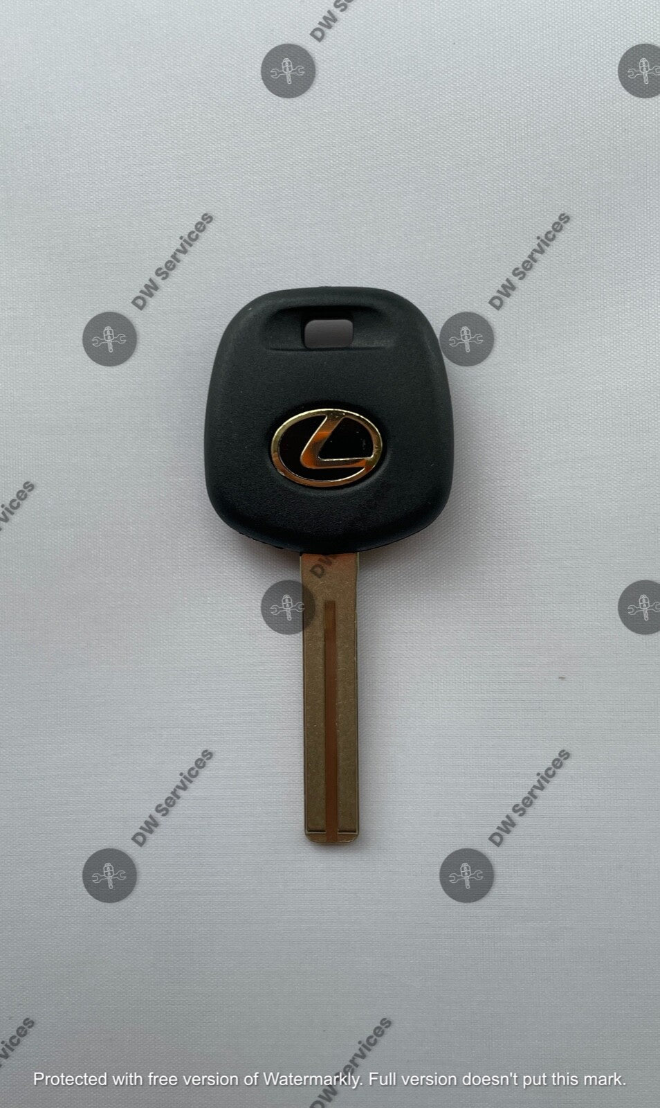 NEW! OEM Lexus Transponder Chip 4D 68 Ignition Key Replacement TOY50 Short Blade