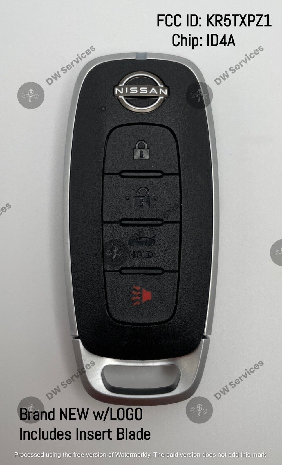 NEW OEM GENUINE Nissan Sentra / Versa Proximity remote SMART key Fob KR5TXPZ1