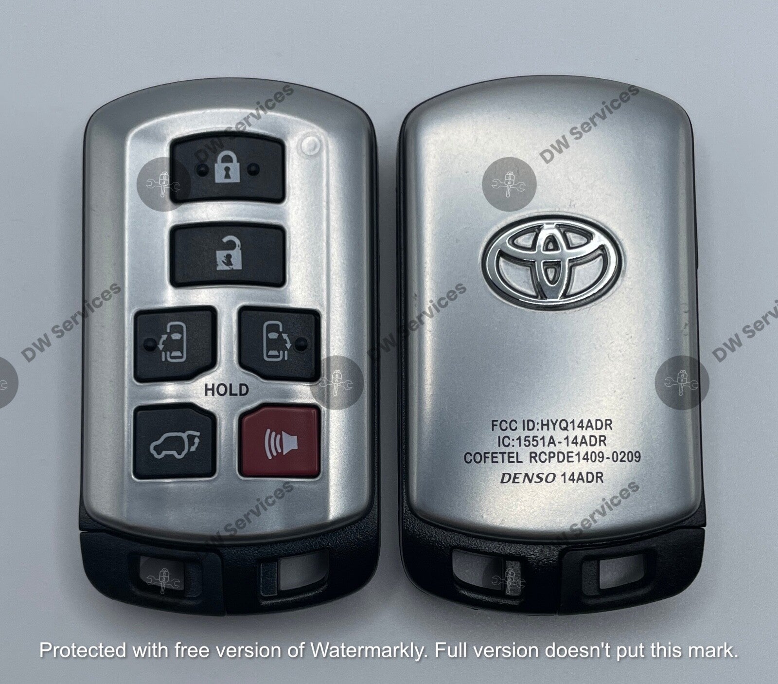 NEW! Toyota SIENNA 2011-2020 PROXIMITY remote SMART key HYQ14ADR GNE Chip