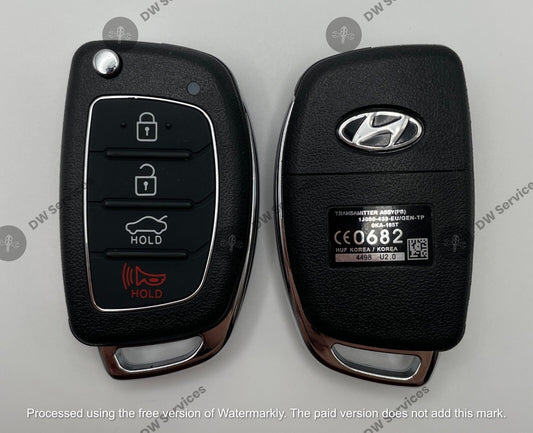 NEW! Hyundai Sonata 2014 - 2017 flip key remote fob TQ8-RKE-4F16 / 95430-C1010
