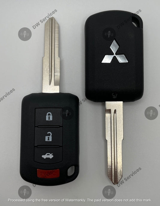 NEW! Mitsubishi LANCER 2015- 2017 3-button remote head key Fob OUCJ166N 6370B945