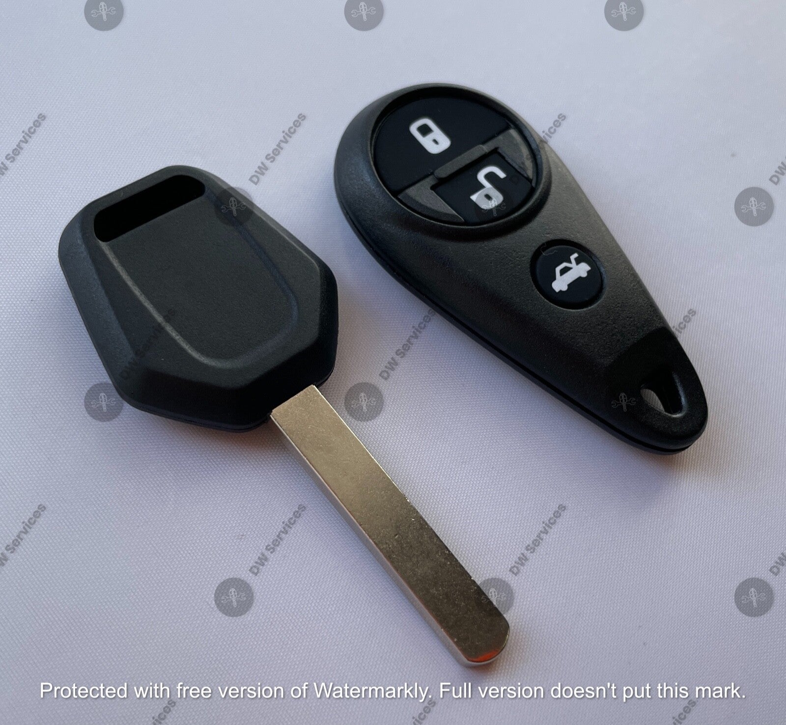 NEW! Subaru keyless entry remote FOB NHVWB1U711 &Transponder Chip KEY 4D60 40bit