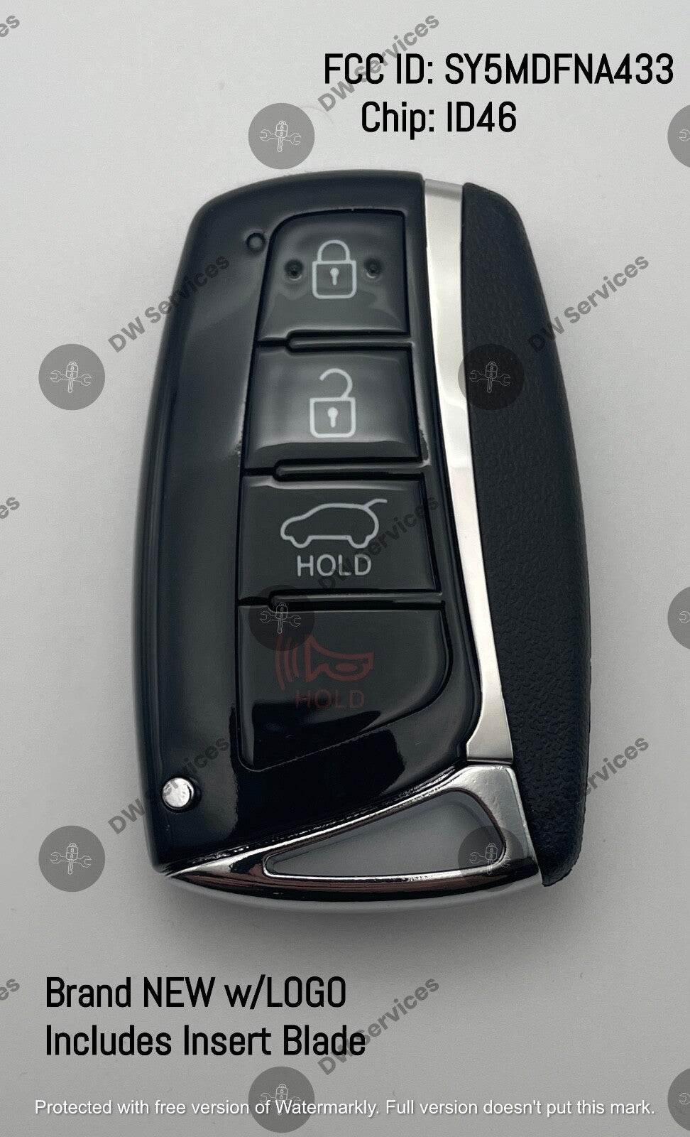 NEW! Hyundai Santa FE 15-18 Smart PROX remote key FOB SY5DMFNA433 95440-B8100