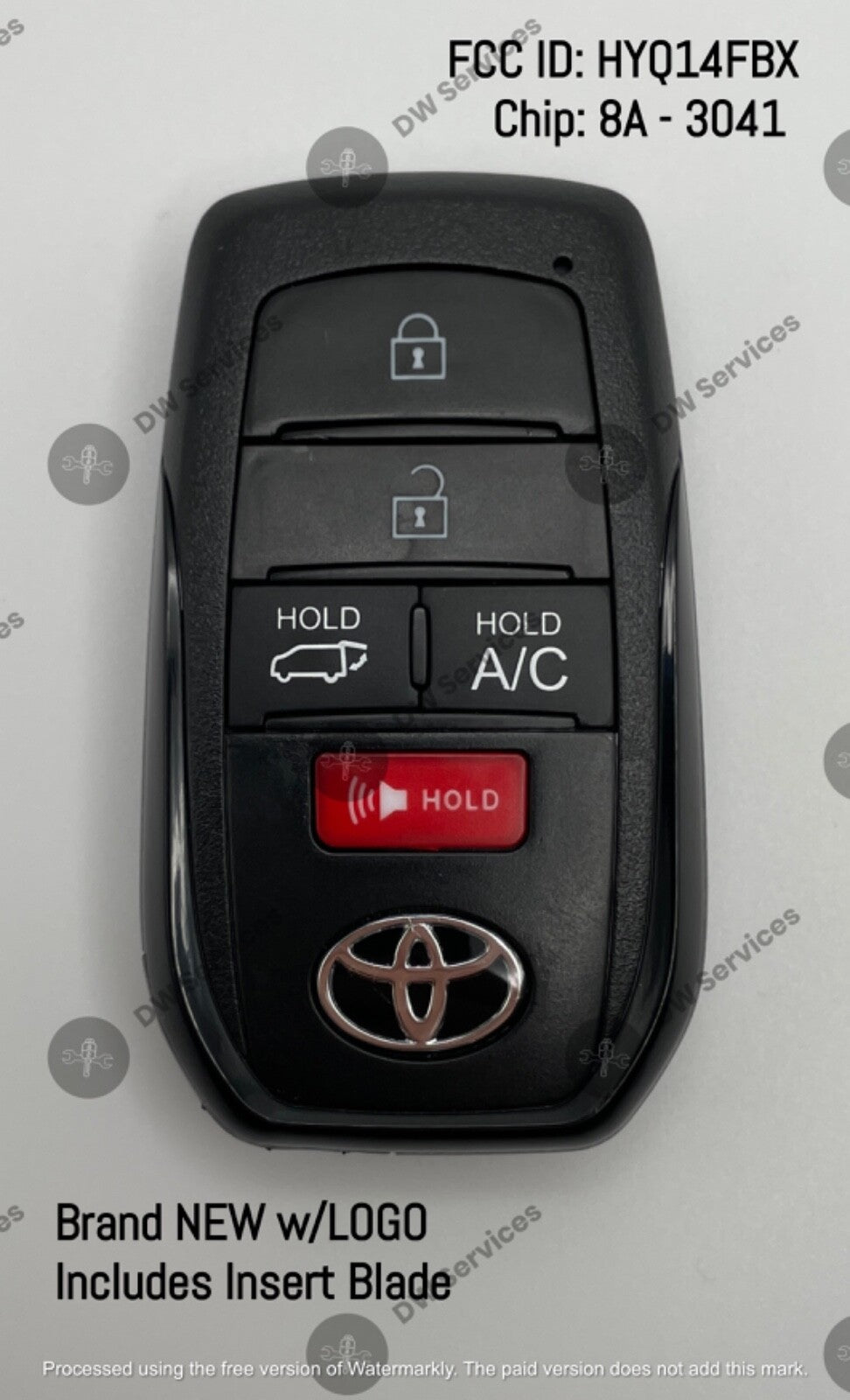 NEW! Toyota RAV4 Prime 21 -22 PROXIMITY remote SMART key FOB HYQ14FBX Board 3041