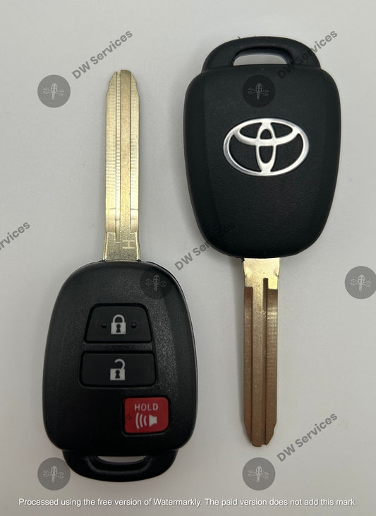 NEW! OEM GENUINE Toyota Tacoma Tundra Highlander RAV4 remote head key fob GQ452T