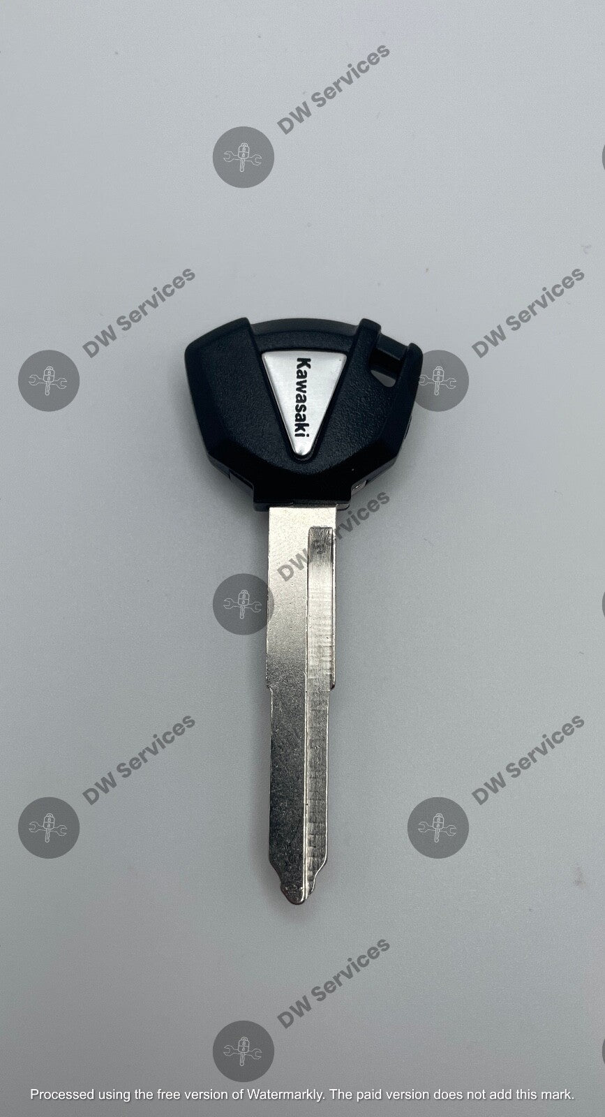 NEW! KAWASAKI Motorcycle Key Blank! NINJA Versys Vulcan Z 2010-2023 Black Color