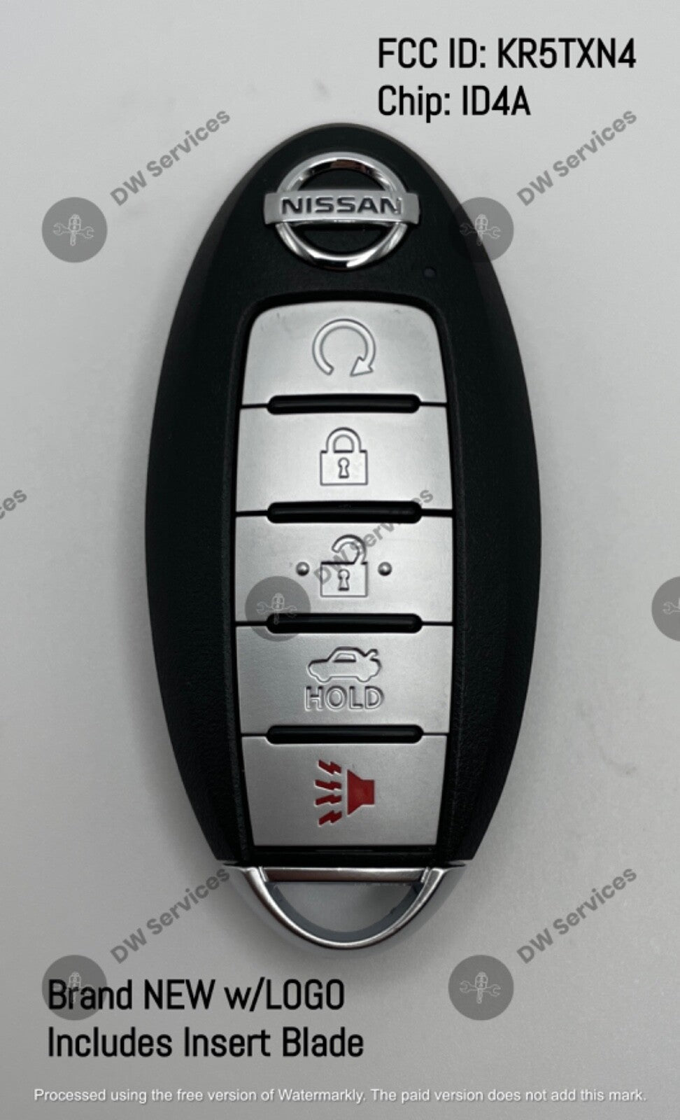 NEW OEM GENUINE Nissan Altima / Versa / Sentra PROX remote SMART key Fob KR5TXN4
