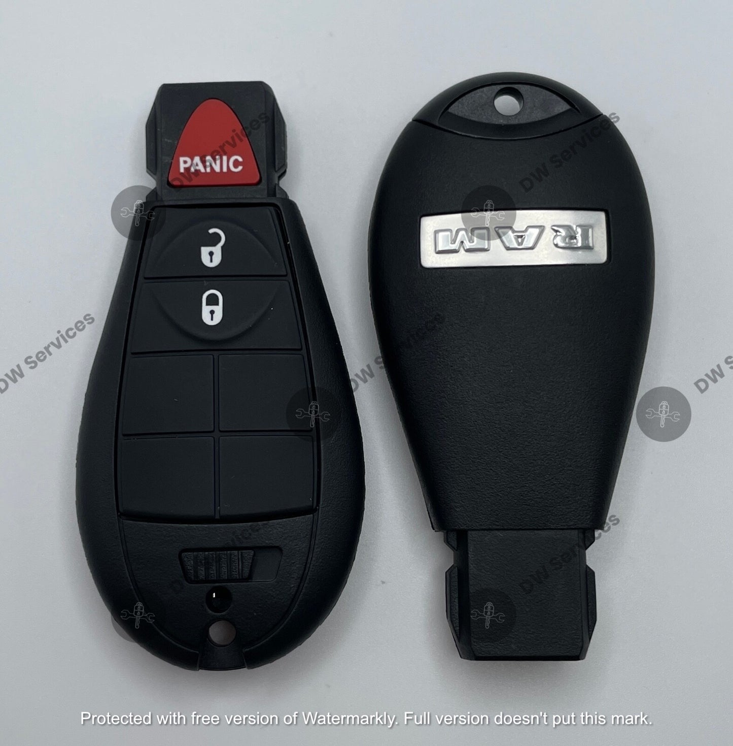 NEW OEM GENUINE Dodge RAM 3-button keyless entry remote FOB FOBIK GQ4-53T 1500