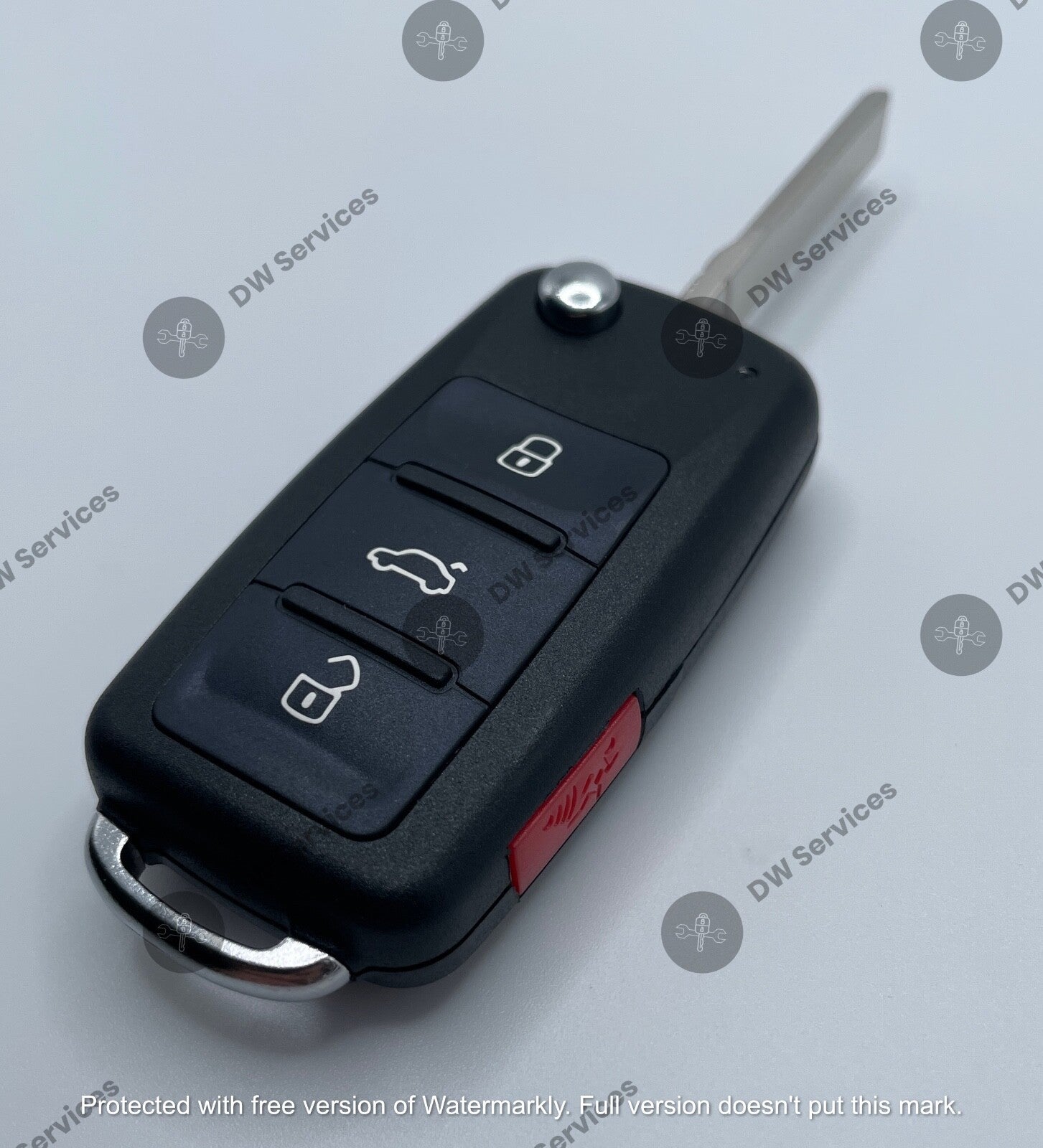 NEW! Volkswagen 4 Button Remote Flip Smart Key Proximity NBG010206T 5K0837202AK