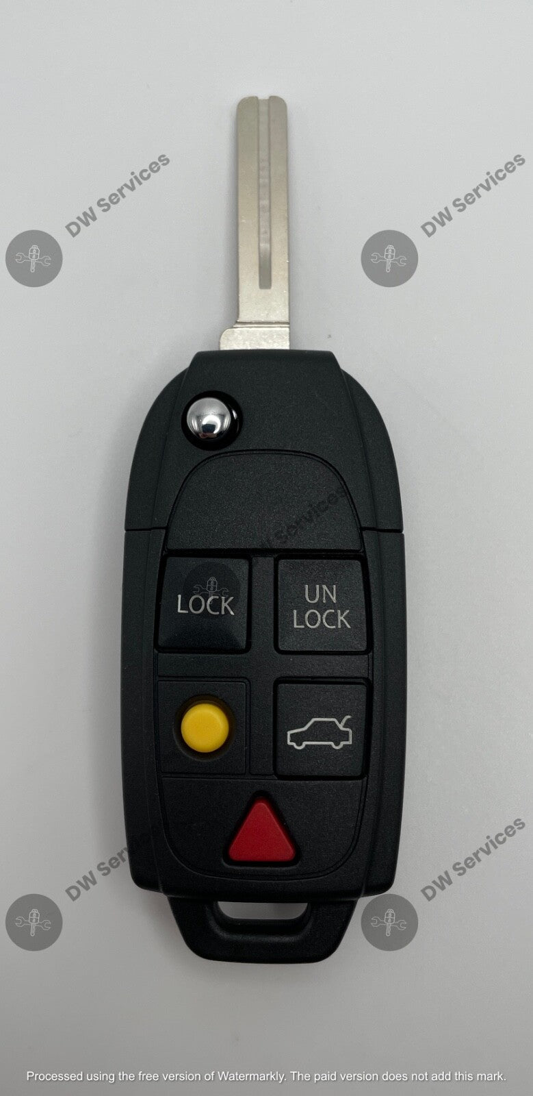 NEW! VOLVO Remote flip Key FOB LQNP2T-APU Megamos 48 S60 S80 XC90 V70 XC70 XC90