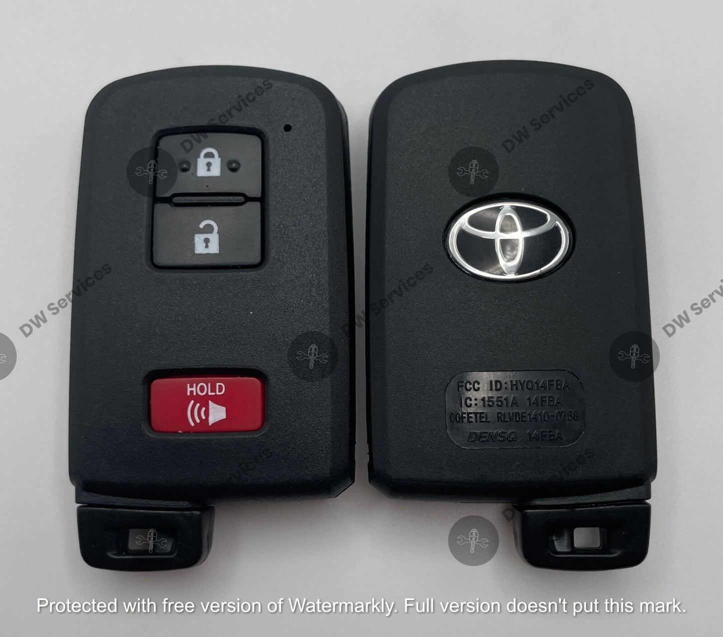 NEW! Toyota Prius / RAV4 PROXIMITY remote SMART key HYQ14FBA - G-BOARD 0020
