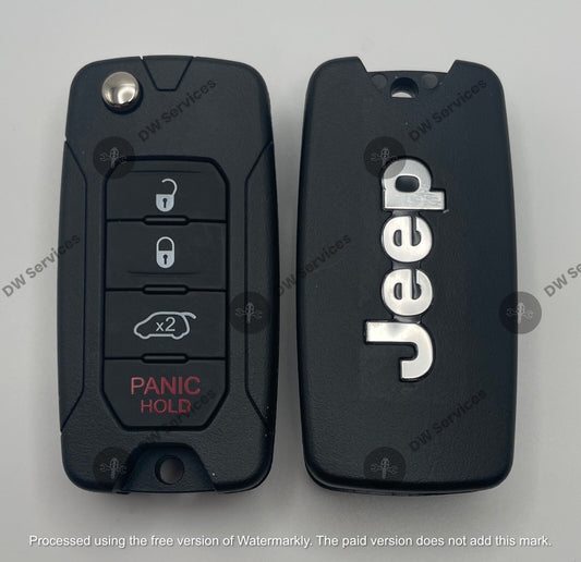NEW! OEM Jeep Renegade FIAT remote flip key fob Switchblade 2ADFTFI5AM433TX 500X
