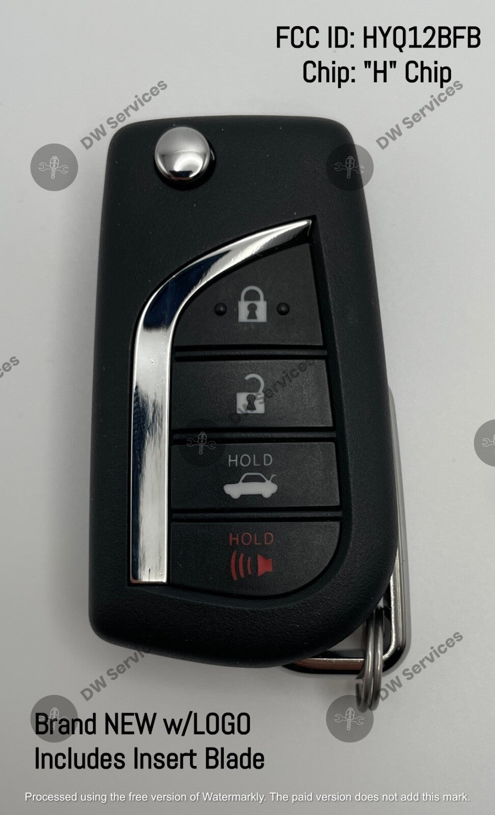 NEW OEM GENUINE Toyota Camry / Corolla Remote Flip Key FOB HYQ12BFB 89070-06790