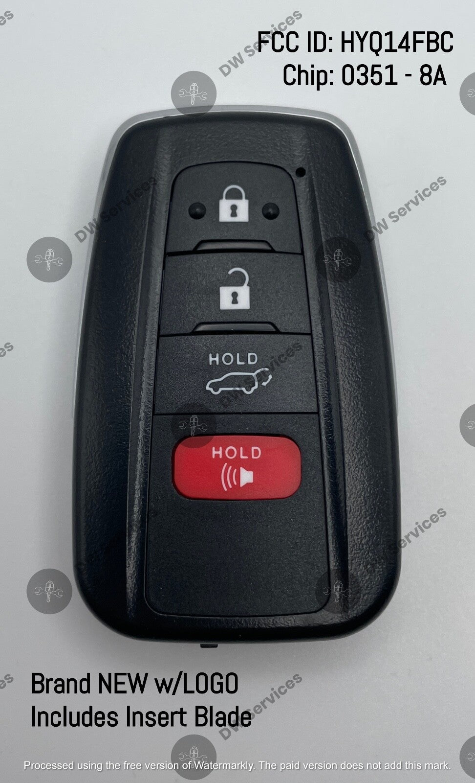 NEW! Toyota Highlander 2020-2022 PROXIMITY remote SMART key HYQ14FBC Board 0351