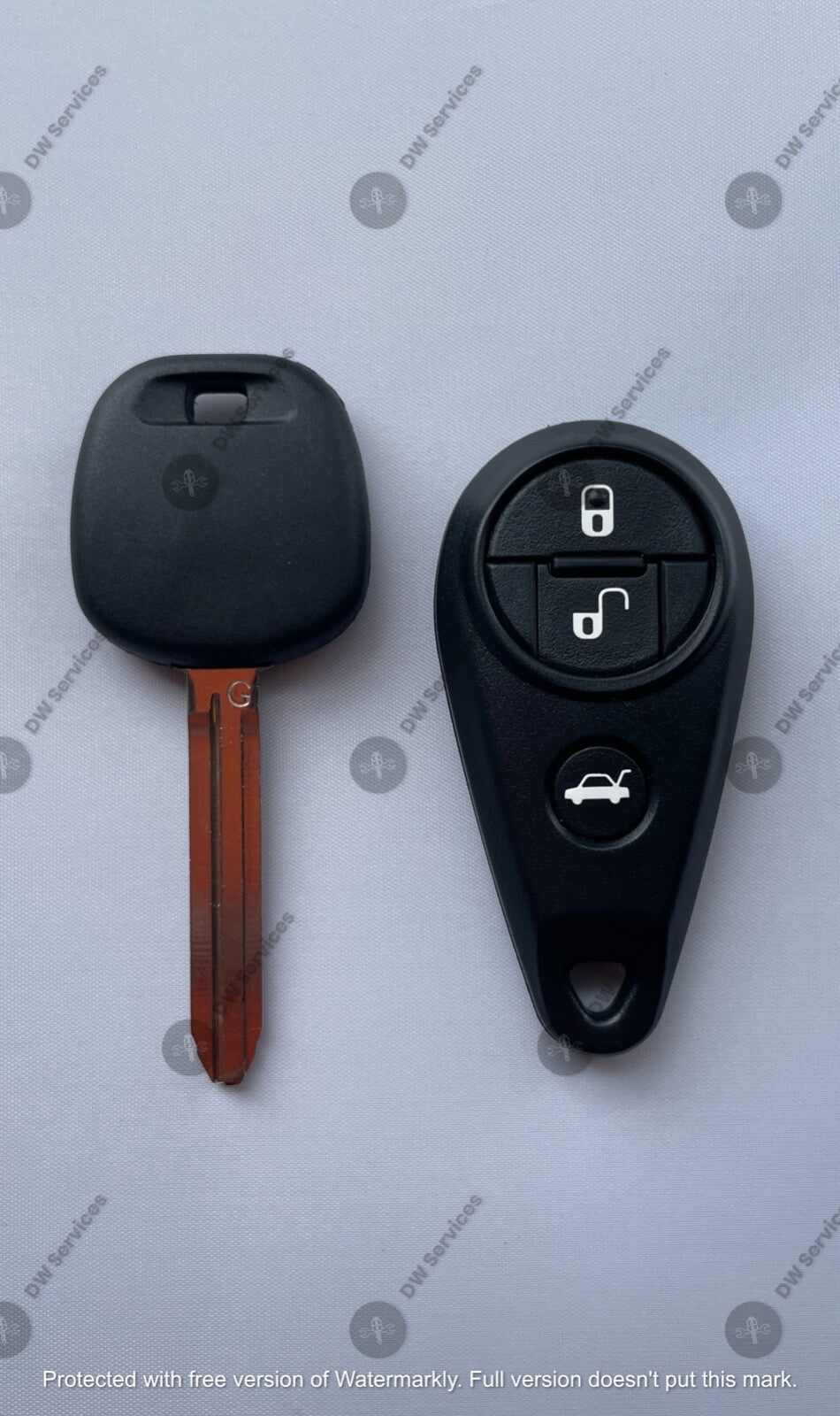 NEW! Subaru keyless entry remote FOB CWTWB1U819 &Transponder Chip G KEY Impreza