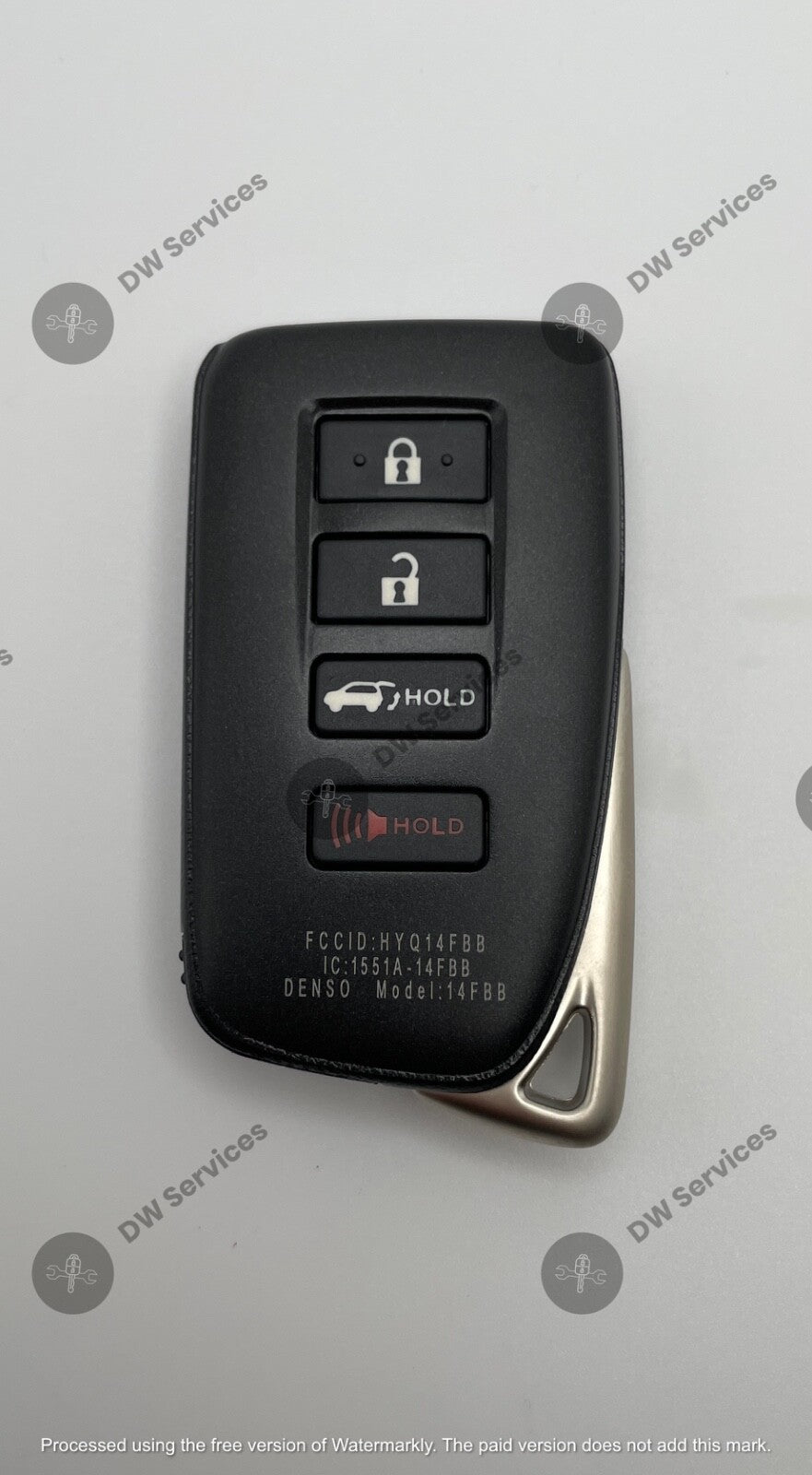 NEW! Lexus RX350 / RX450 PROXIMITY remote SMART key FOB HYQ14FBB "G" Board #0010