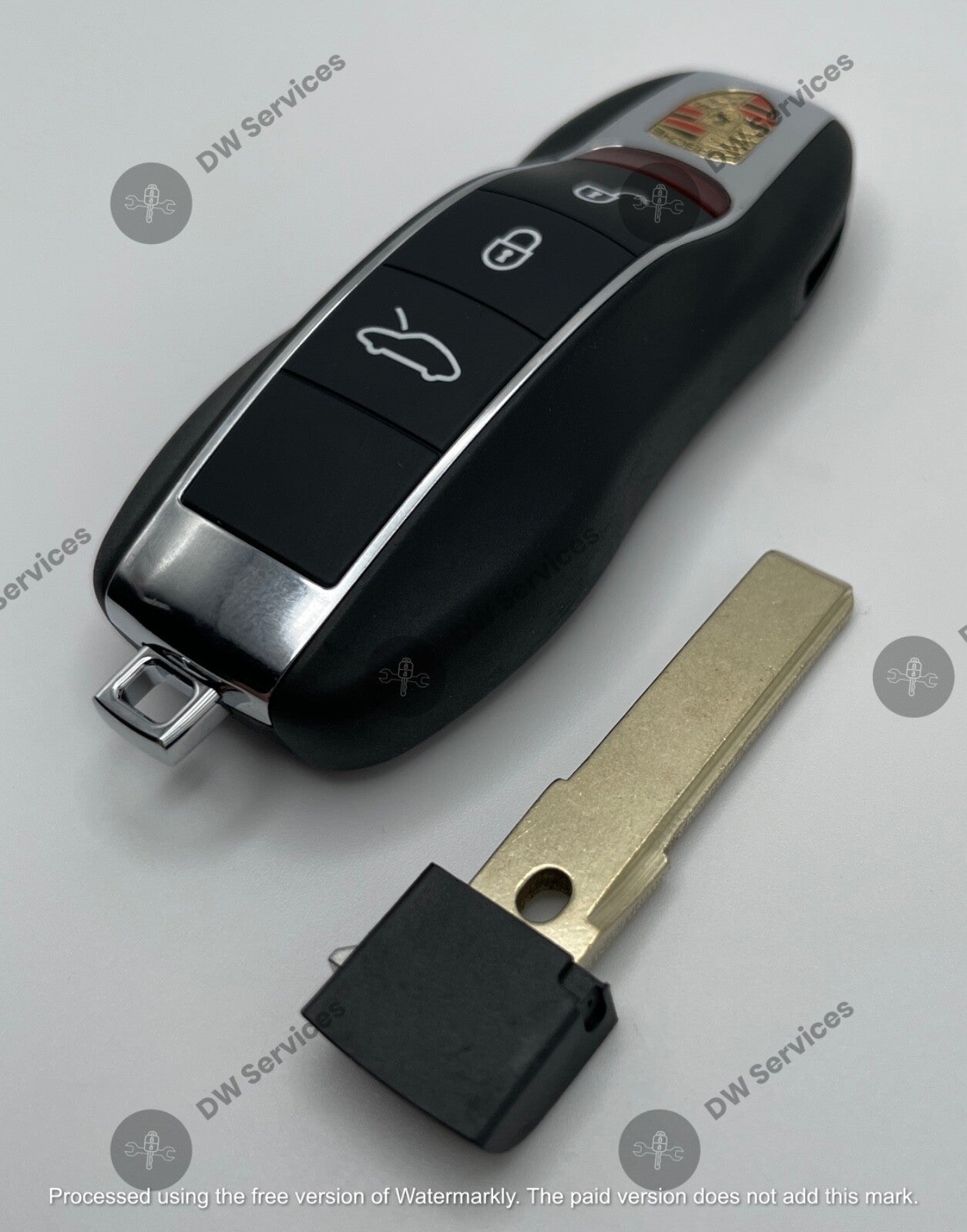 NEW! Porsche 4-button Keyless entry SMART PROX key remote fob KR55WK50138 Frunk