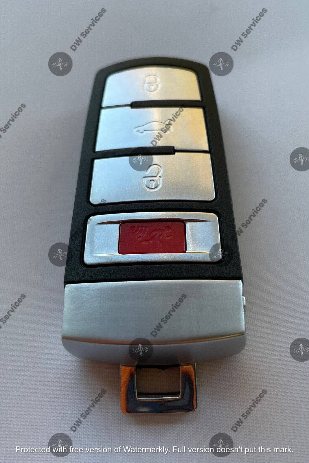 NEW! Volkswagen 4-Button Remote SLOT Key fob for Passat / CC