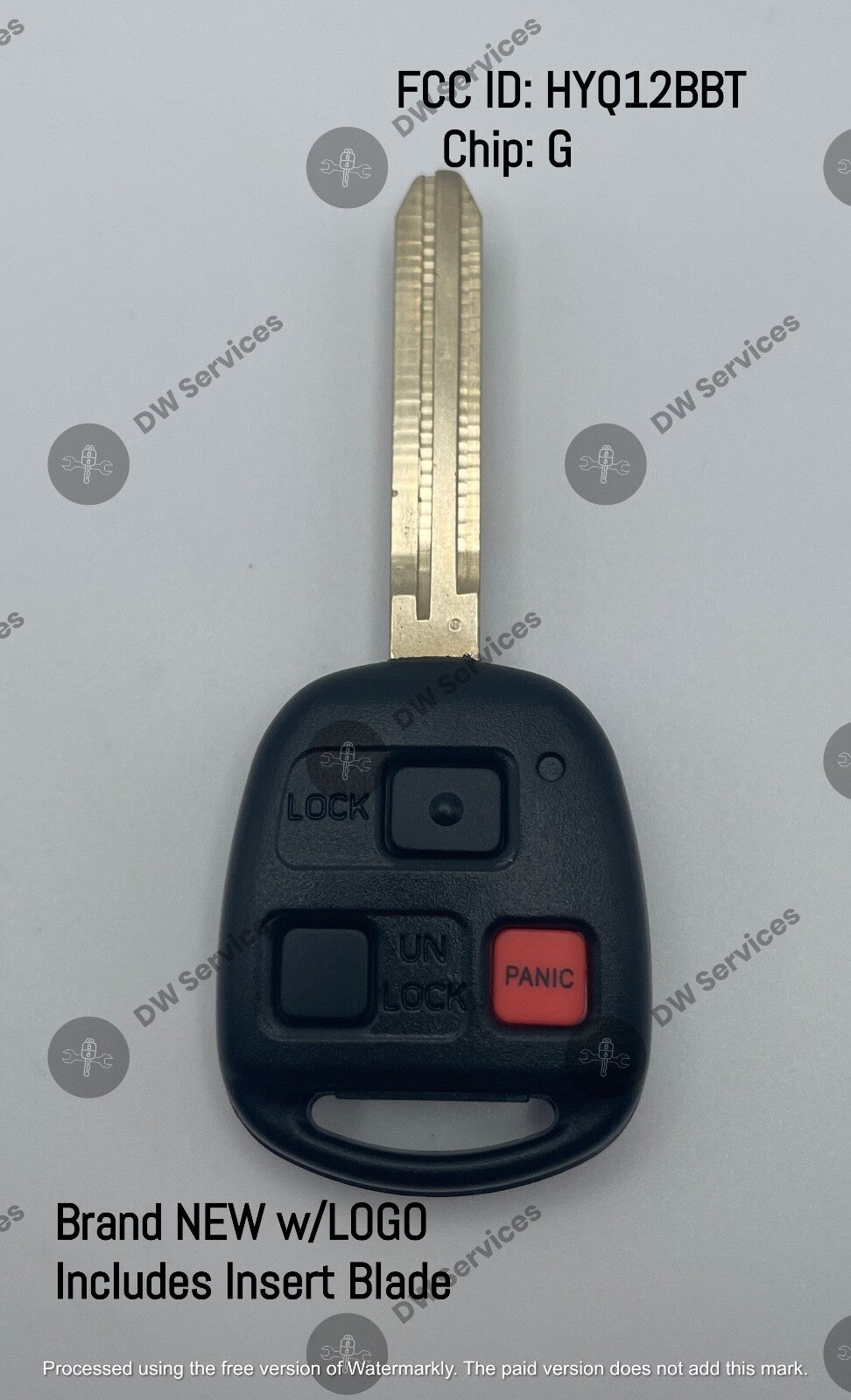 NEW! Toyota FJ Cruiser 2010 - 2015 Keyless entry remote key fob HYQ12BBT- G CHIP