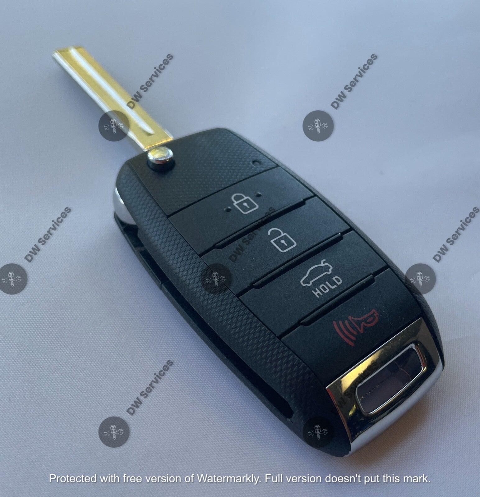NEW! GENUINE KIA Soul 14-19 Flip key remote fob OSLOKA-875T (PSD1) 95430-B2101