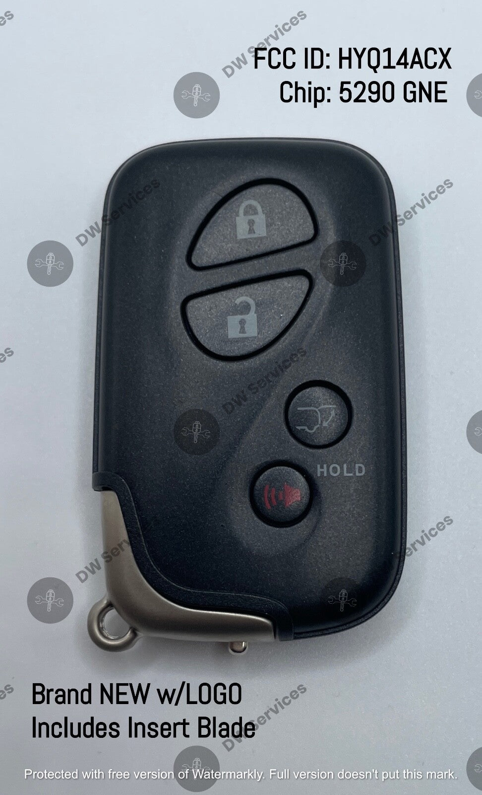 NEW! Lexus RX350/ RX450H/ CT200H SMART key PROX Remote key Fob HYQ14ACX GNE 5290