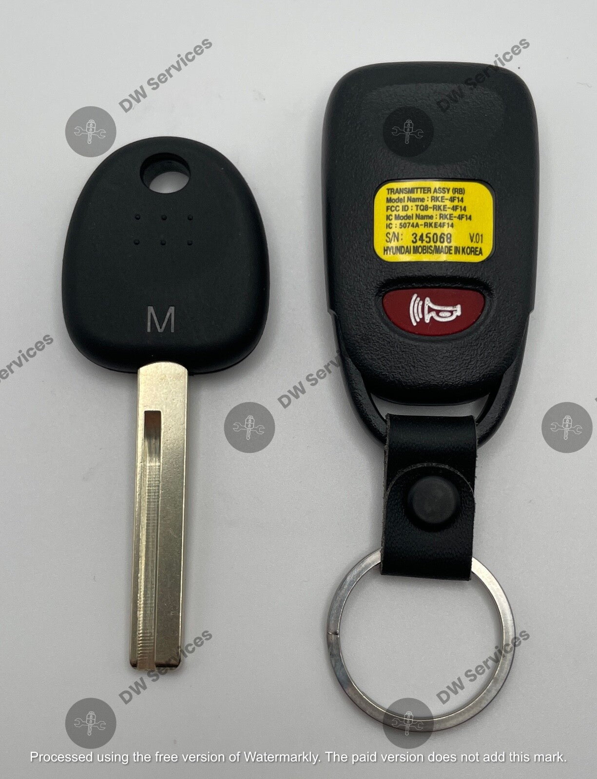 NEW! OEM Hyundai Accent keyless remote FOB TQ8-RKE-4F14 NON transponder key HY18