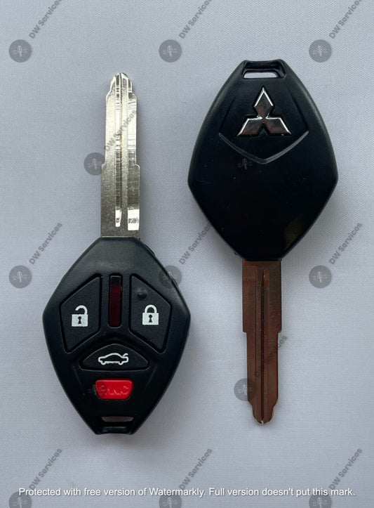 NEW! Mitsubishi 4 button remote head key UCG8D-620M-A Fob Eclipse Galant Chip 46