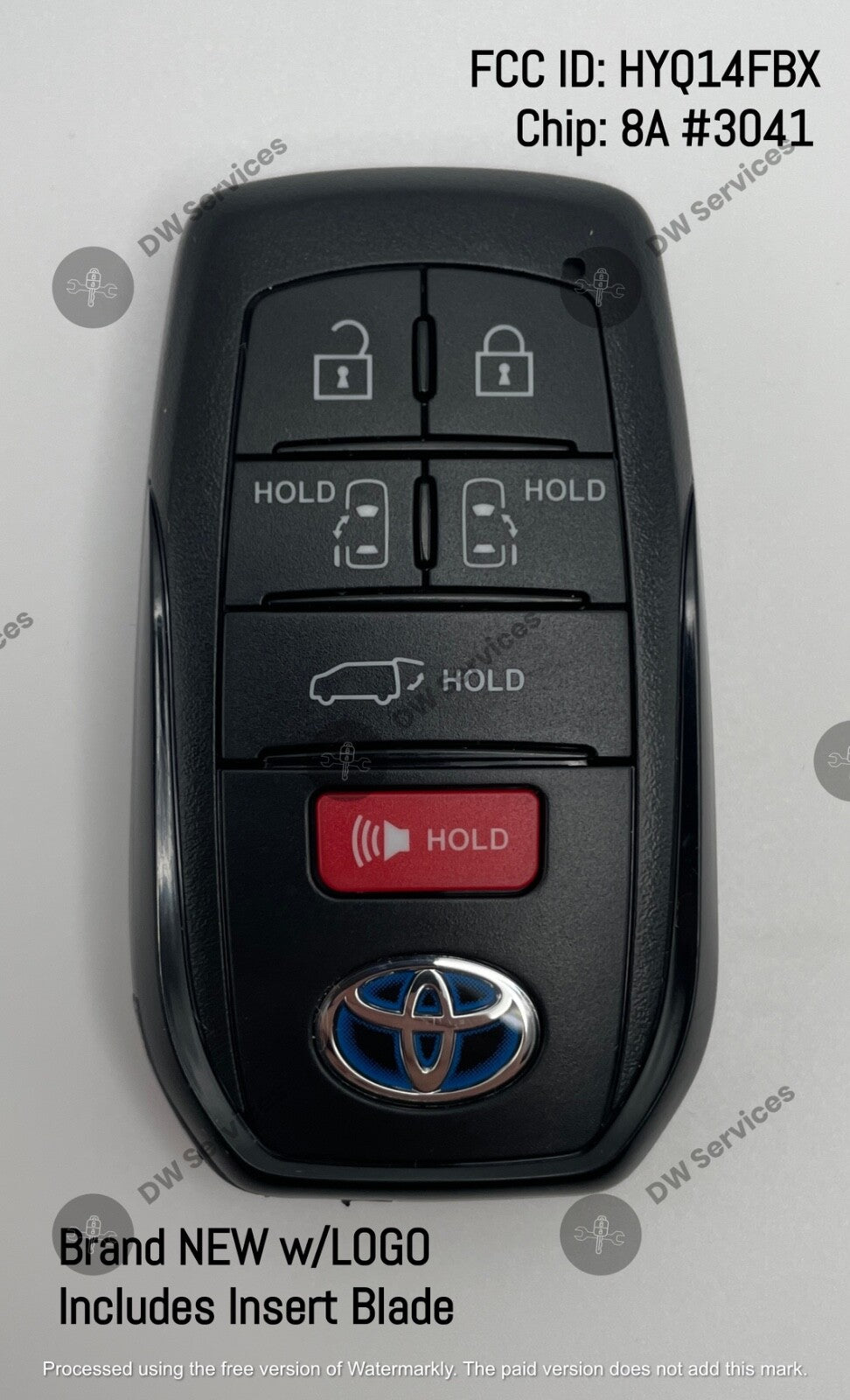 NEW! OEM GENUINE Toyota Sienna 2021-2024 PROXIMITY remote SMART key FOB HYQ14FBX